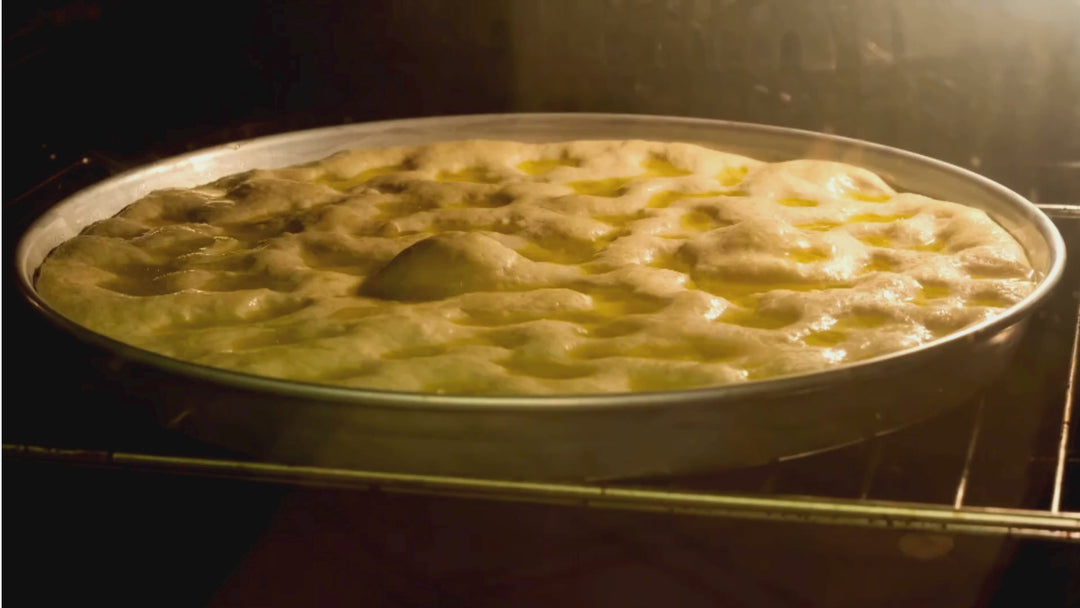 Teglia per Pizza e Farinata in Rame Puro con Rivestimento in Stagno