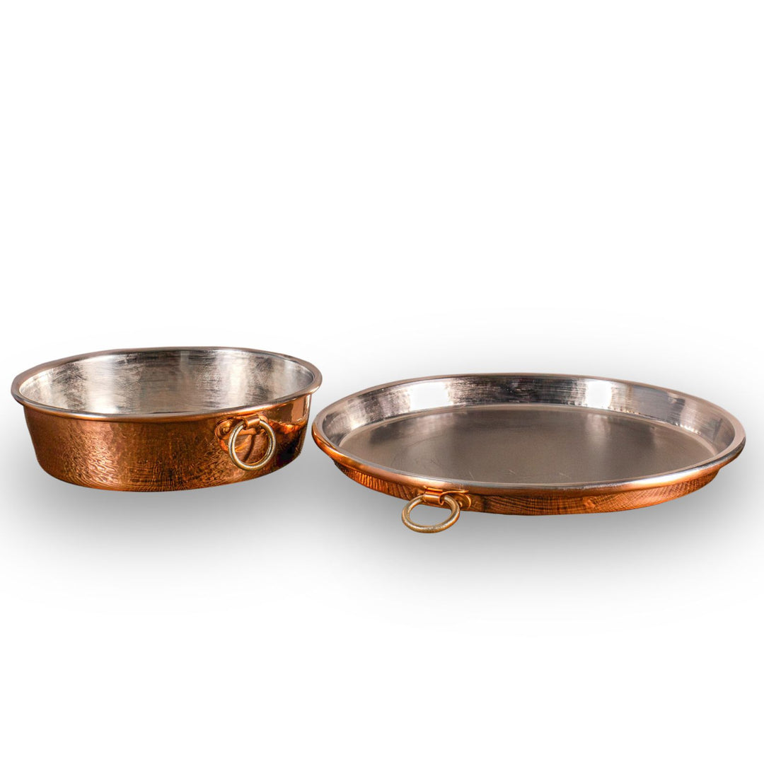 Set da Forno: Tortiera 24cm + Teglia Pizza 34cm