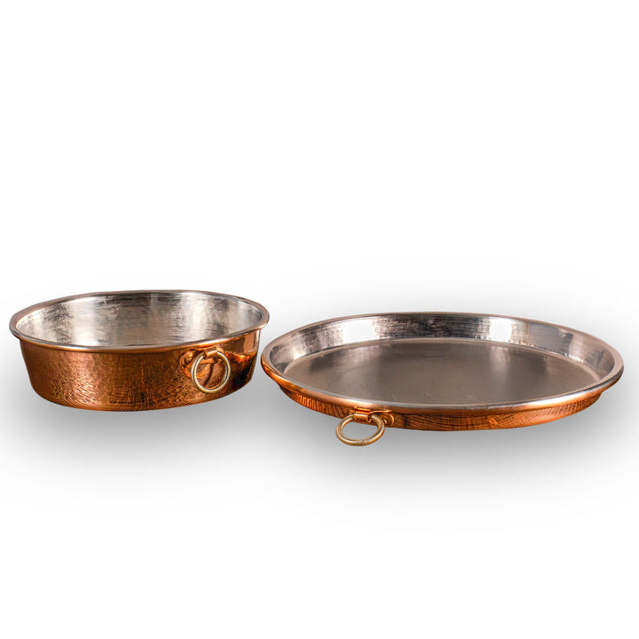 Set da Forno: Tortiera 24cm + Teglia Pizza 34cm