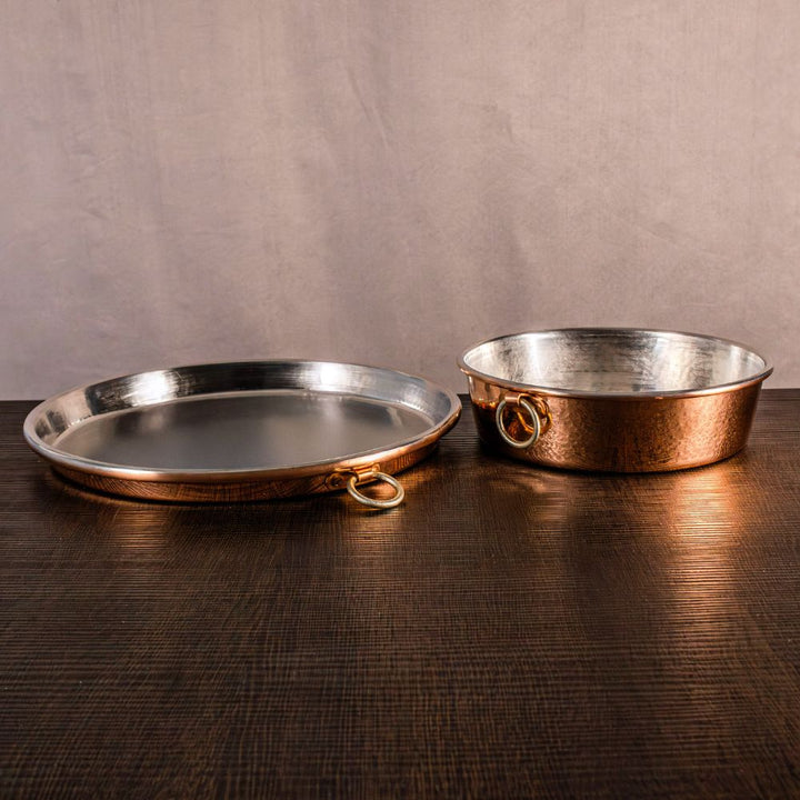 Set da Forno: Tortiera 24cm + Teglia Pizza 34cm