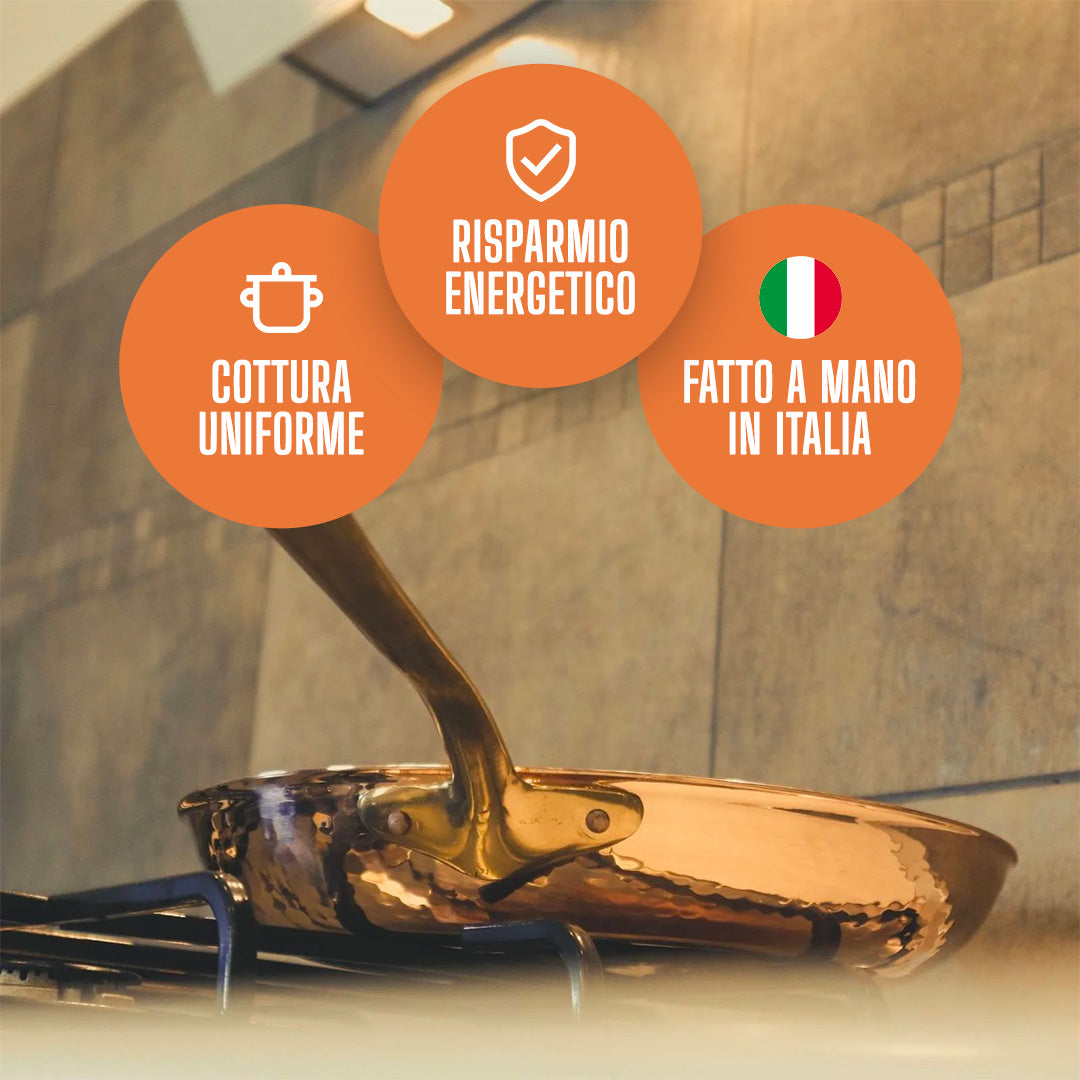 Padella Bassa per Cotture Veloci e Scottature